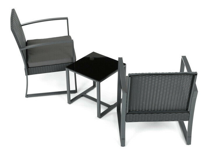 Záhradná zostava Hylio (sivá)