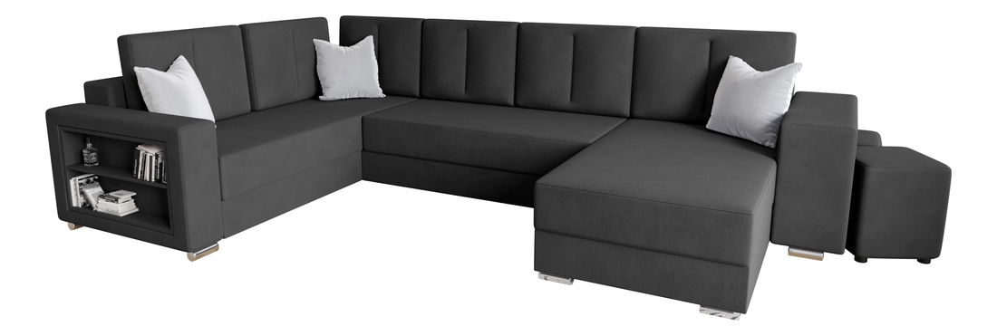 Kutna garnitura Kin (siva) (L)