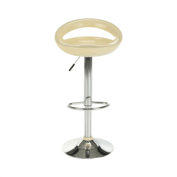 Scaun tip bar Drymen Nove (bej + Crom)