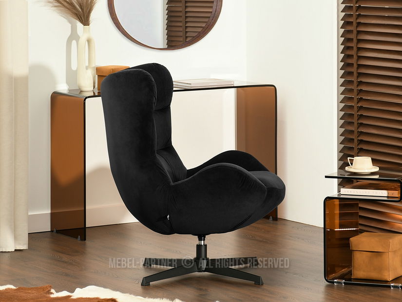 Fotoliu relax Sikula (negru)