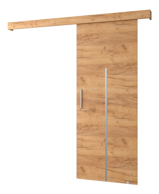 Uși culisante 90 cm Sharlene X (craft auriu + craft auriu + argintiu)