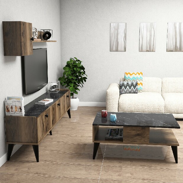 Set mobilier living Linda