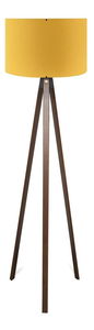 Stojanová lampa Amorekko 3 (žltá + hnedá)