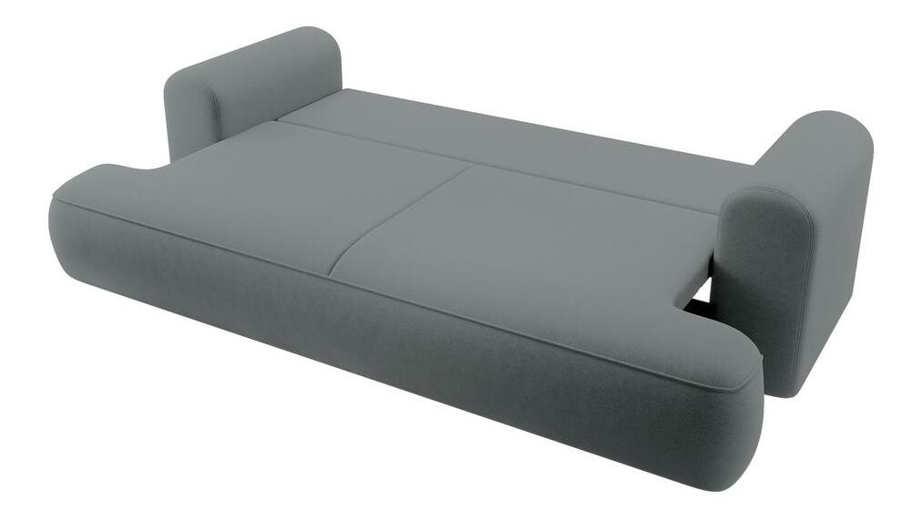 Pohovka trojsedačka Olivo S (sivočierna svetlejšia + čierna)