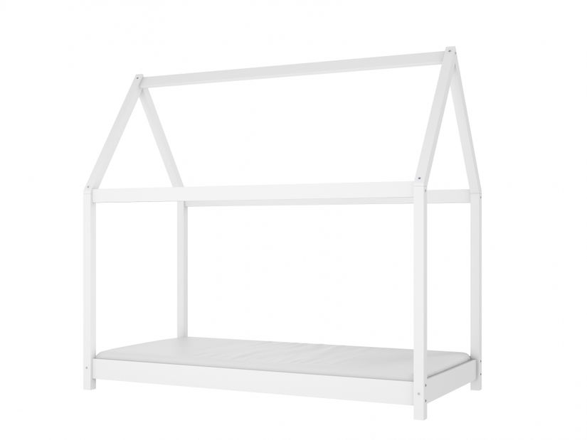 Pat pentru copii 80 cm Coddo (alb) (cu someră)