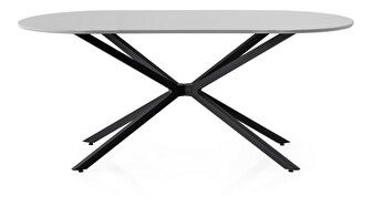 Jedálenský stôl Aurrente (svetlosivá)