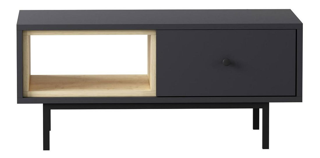 Dohányzóasztal Natty (antracit)