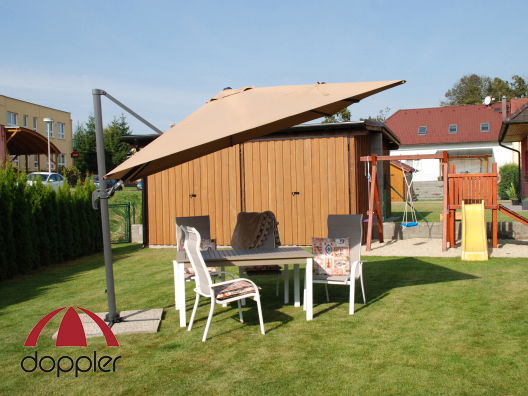 Záhradný nábytok Doppler Miami Detroit 1+4 (hliník)