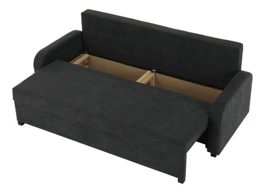 Rozkladacia pohovka Porta (tmavosivá)