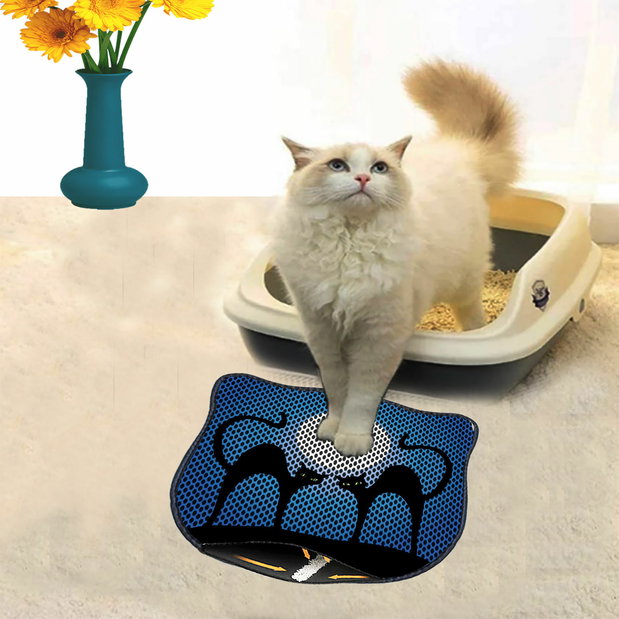 Podložka pod mačací záchod Kadal 12 (viacfarebné)