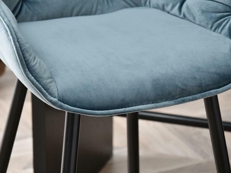 Stolica Lars (plava + crna)