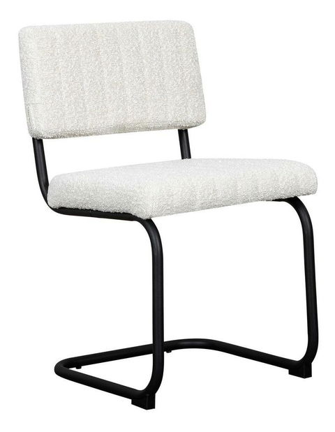 Jedálenská stolička Starsky (biela + čierna)