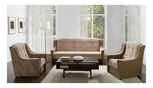 Garnitura za sjedenje Medica (bež)