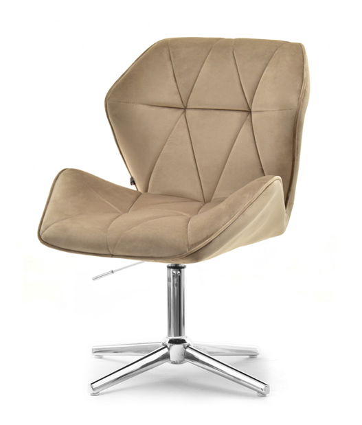 Fotel Velma S (bézs + fekete)