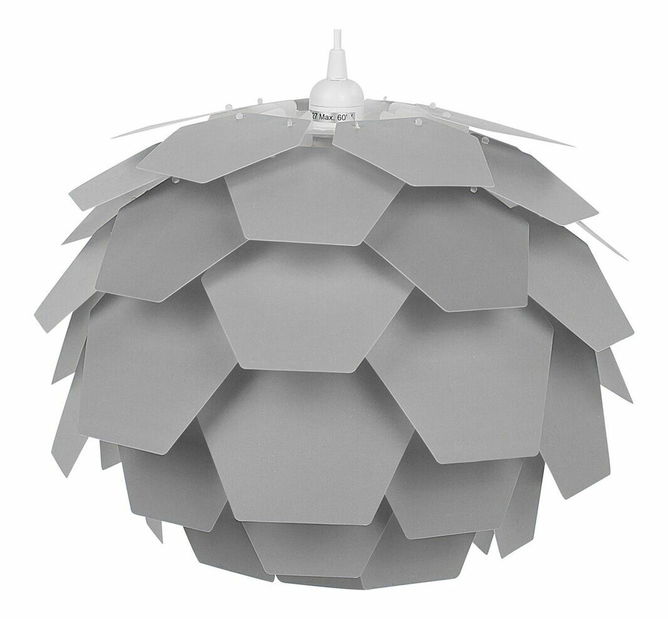 Závesná lampa Segou (sivá) (malá)