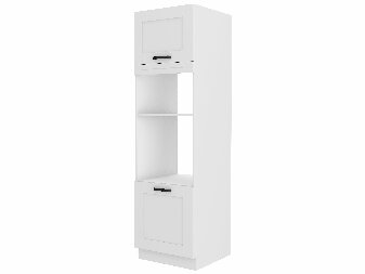 Dulap de bucătărie pentru alimente Lucid 60 DPM 210 2F (alb + alb)