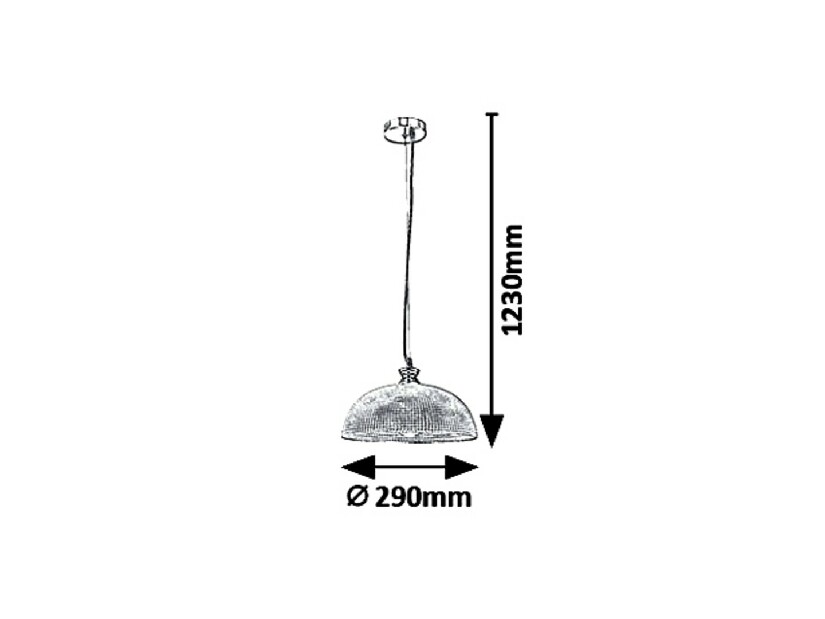 Závesná lampa Petrina 5459 (chrómová)