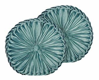 Set 2 buc perne decorative ⌀ 40 cm Udy (turcoaz)