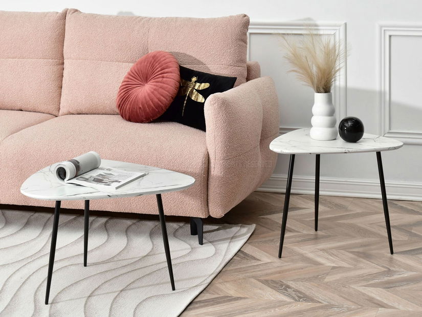 Stolić za kavu Rossi Zest Xl (bijela + crna)