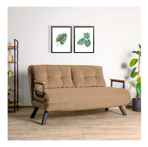 Sofa futon Sandy (svijetlosmeđa)