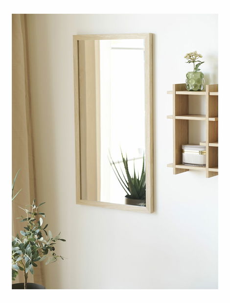 Nástenné zrkadlo Seamona 1 (prírodná)