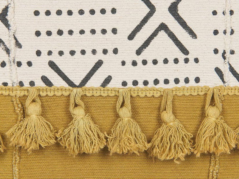 Set 2 ukrasna jastuka 45 x 45 cm Wooza (žuta)