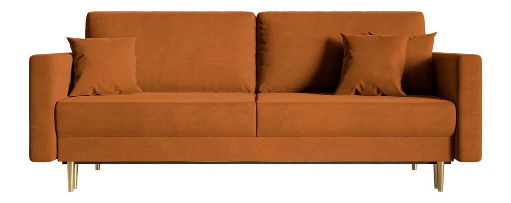 Canapea trei locuri Vallera (miere)