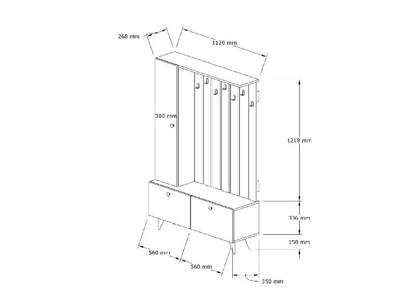 Mobilier hol Ladonne (Nuc)