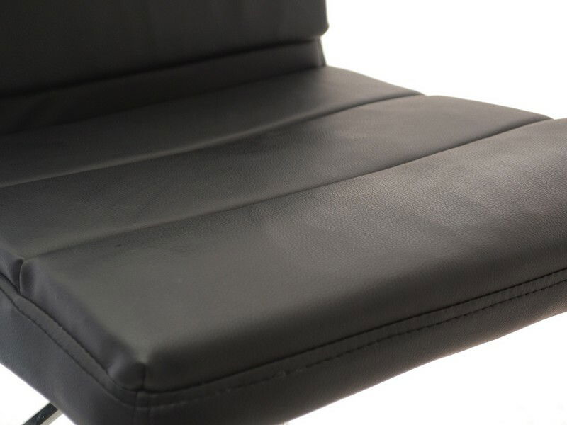 Stolica Hanoi (crna + krom)