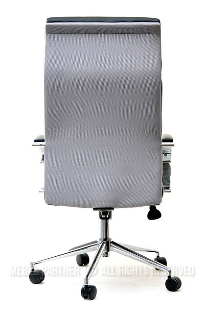 Fotel Blondie (fekete + króm)