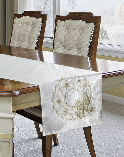 Față de masă 35X140 cm Elsie (bej) (1 buc)