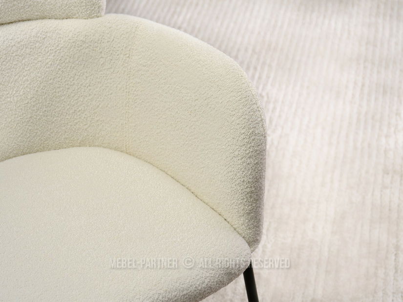 Stolica Baggie K (krem + crna)