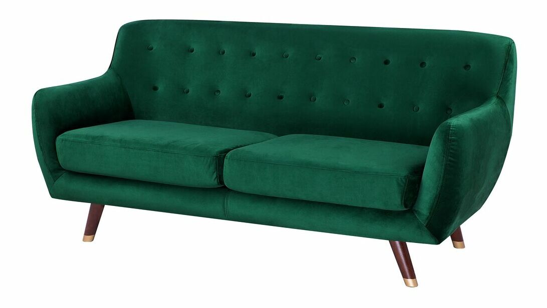 Háromszemélyes kanapé Bodmin (smaragdzöld)
