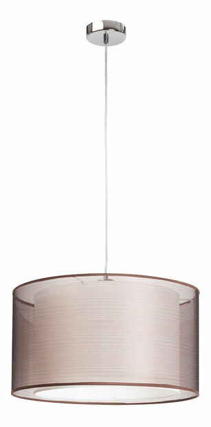 Viseća svjetiljka Anastasia 2632 (krom + smeđa)