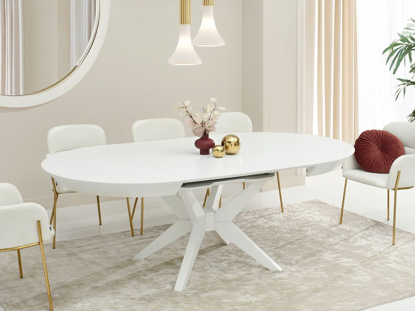 Jedálenský stôl Viajaban (biela)