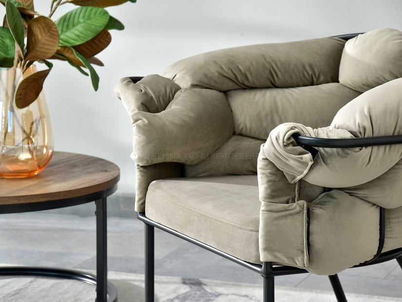 Relax fotel Piplio (fekete)