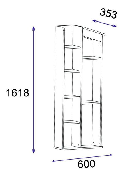 Raft Nilili 2 (pin atlantic + antracit)