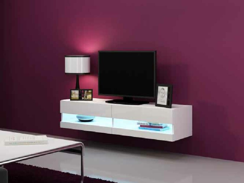 TV asztal Vuena (fehér)
