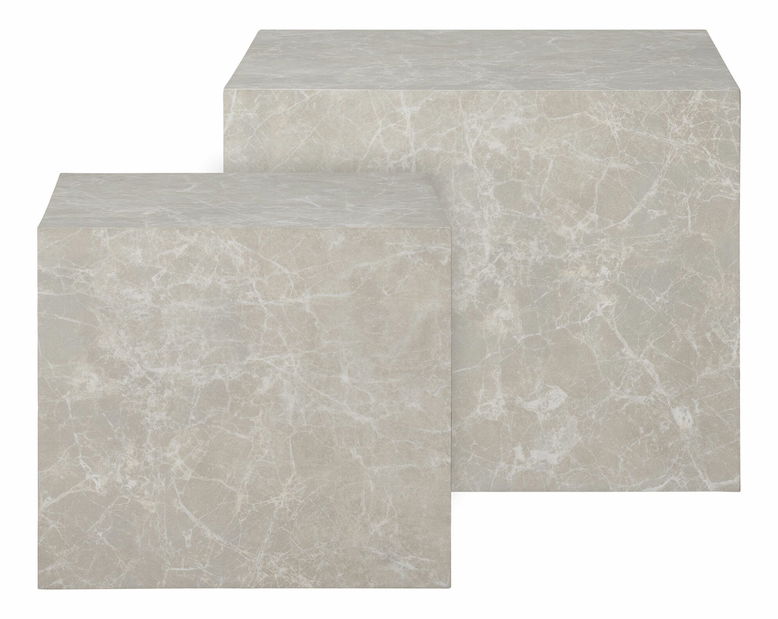 Set 2 ks konferencných stolíkov Pesalia 1 (mramor)