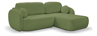 Rohová sedacia súprava Onyx (zelená) (P)