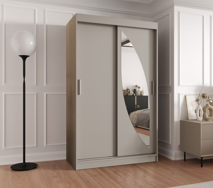 Dulap de haine 120 cm Milain (Cașmir)