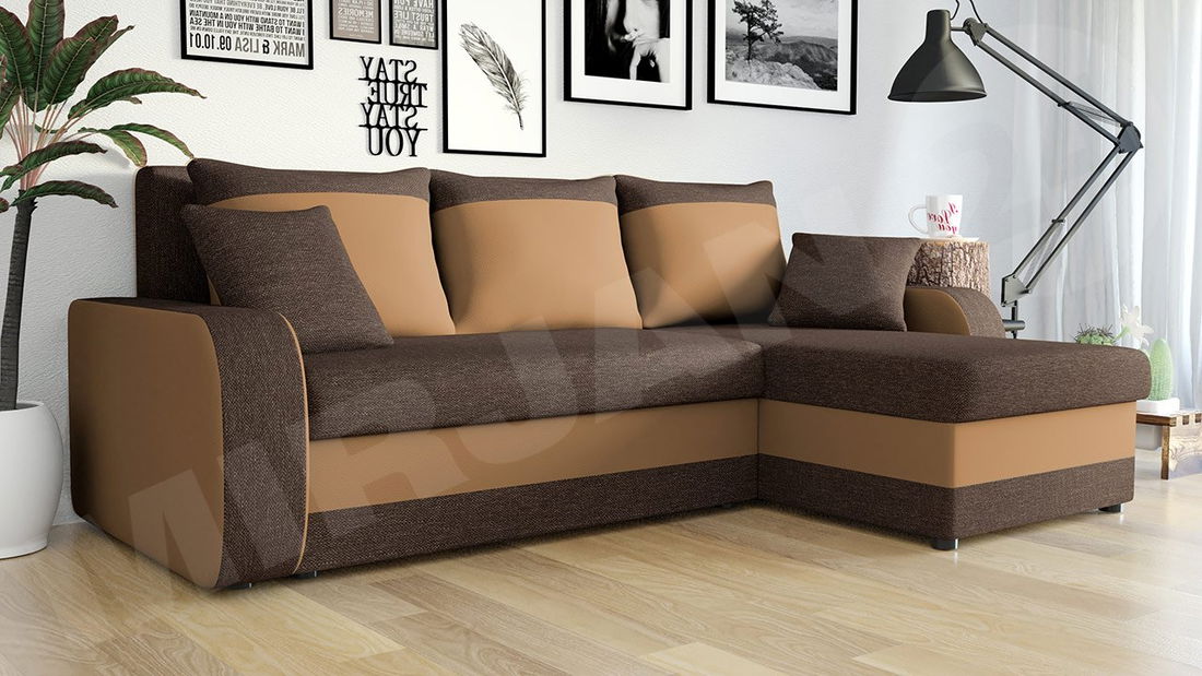 Kutna garnitura Maddox (Boss 06 + ekokoža Soft 003)