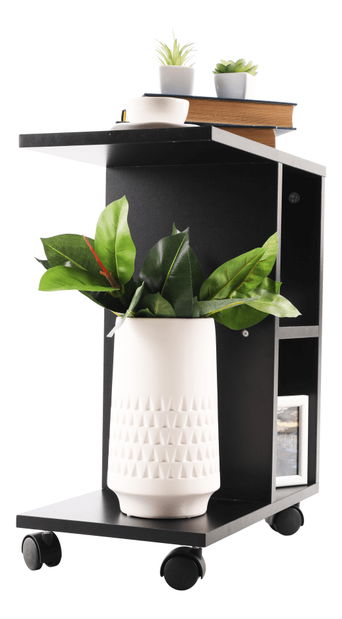 Măsuță servire Abaris (negru) *resigilat