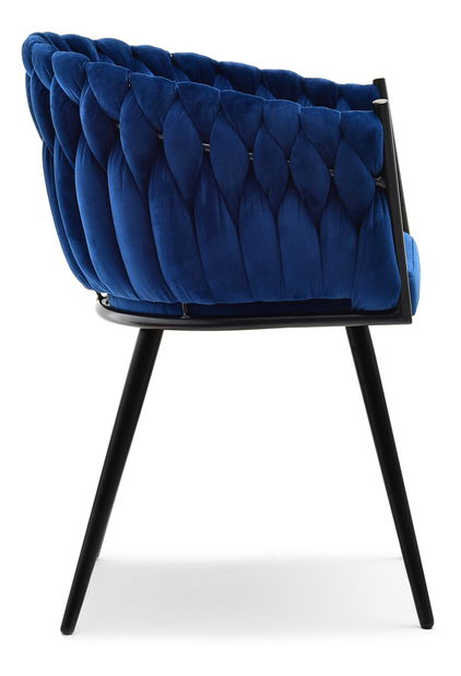 Blagovaonska stolica Radio (tamnoplava + crna)