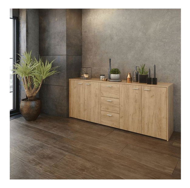 Comodă Hagas (Stejar artisan) 