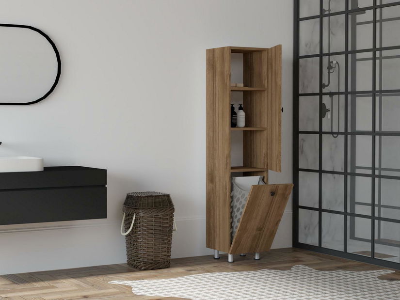 Kúpeľňová skrinka Line (orech)