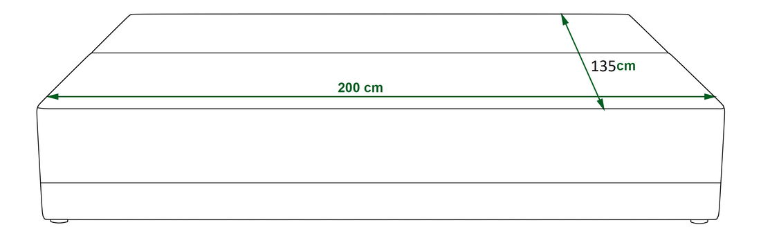 Pohovka dvojsedačka Tornado S (tmavohnedá + hnedá)