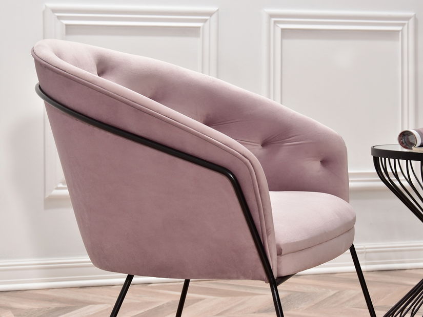 Relaxačné kreslo Lagooza (čierna)