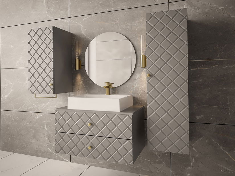 Kúpeľňová zostava I Mirjan Rolins (Sivá)