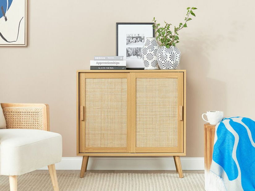 Skrinka Hawkins (svetlé drevo)